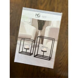 NEW HG Global 6-piece Wrought Iron Tealight Holders